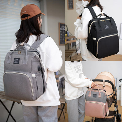 Mochila de Maternidad con Cuna Portátil