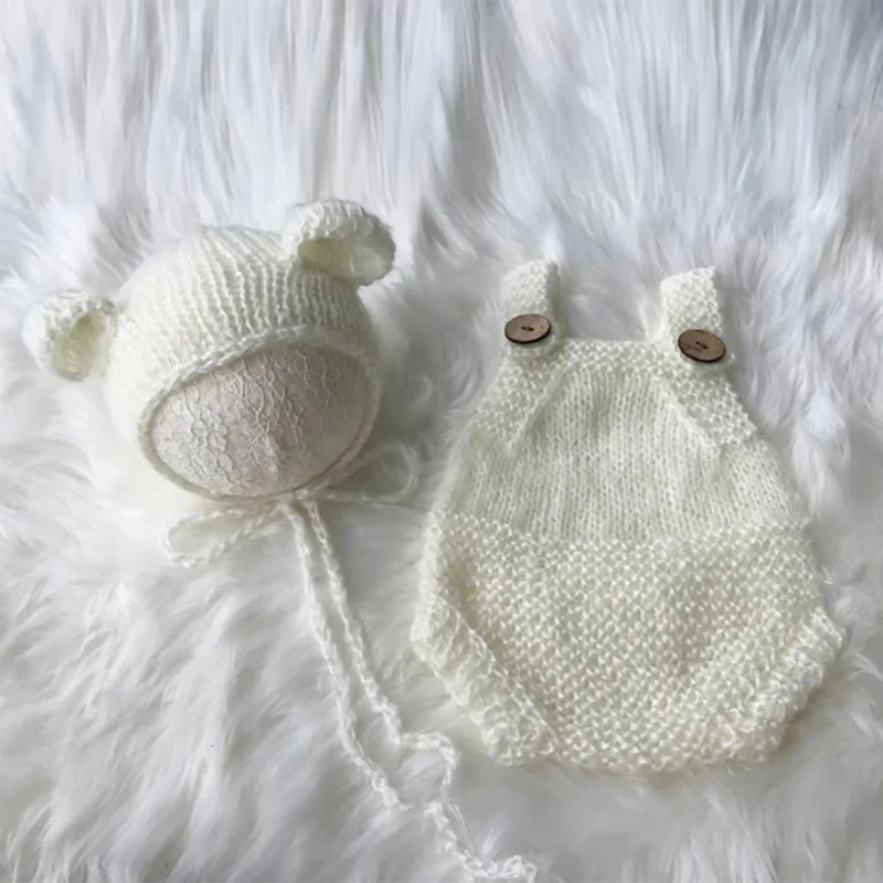 Conjunto para Fotografía de Recién Nacido (Unisex, 0–12 m)