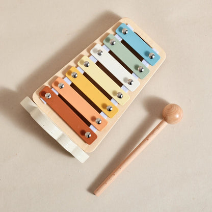 Instrumentos musicales de madera para bebés