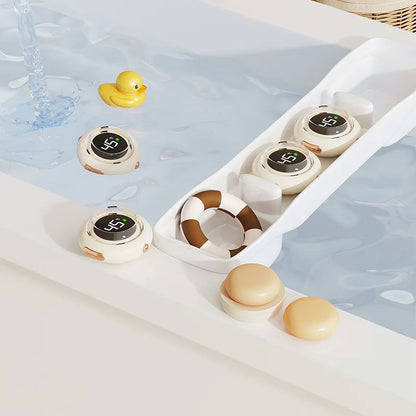 Medidor de Temperatura del Agua “Nave Espacial” (Baño y Ducha)