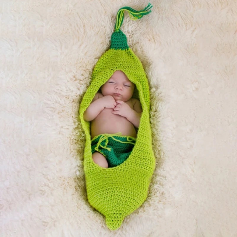 Conjunto para Fotografía de Recién Nacido (Unisex, 0–12 m)