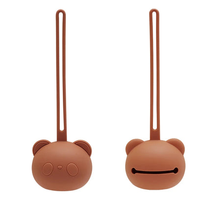 Funda de Silicona para Chupete – Panda