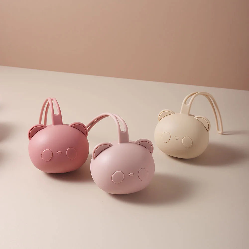 Funda de Silicona para Chupete – Panda