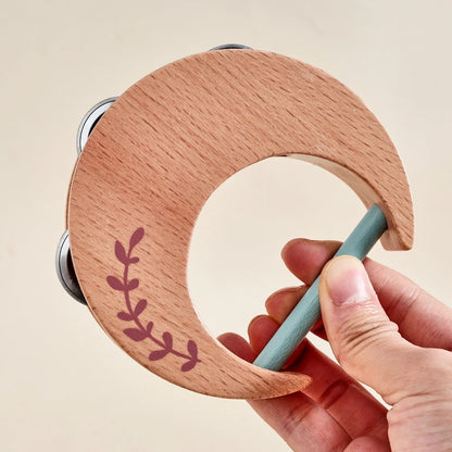 Instrumentos musicales de madera para bebés