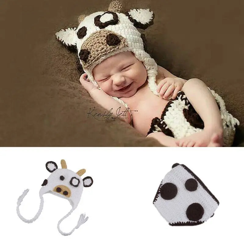 Disfraz de Ganchillo para Recién Nacido – Accesorios de Fotografía