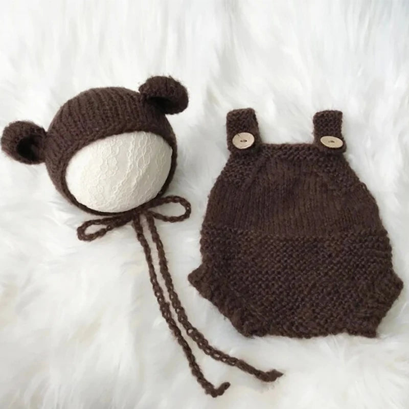 Conjunto para Fotografía de Recién Nacido (Unisex, 0–12 m)