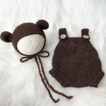 Conjunto para Fotografía de Recién Nacido (Unisex, 0–12 m)