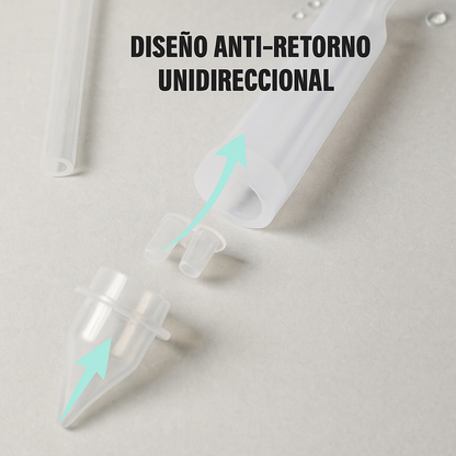 Aspirador Nasal Manual de Silicona (Bebé)